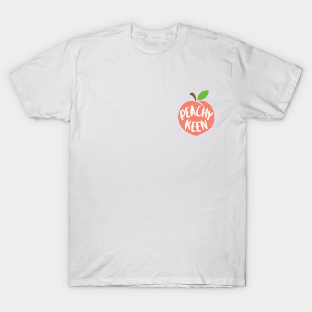 Peachy keen fruity good vibes T-Shirt by OYPT design